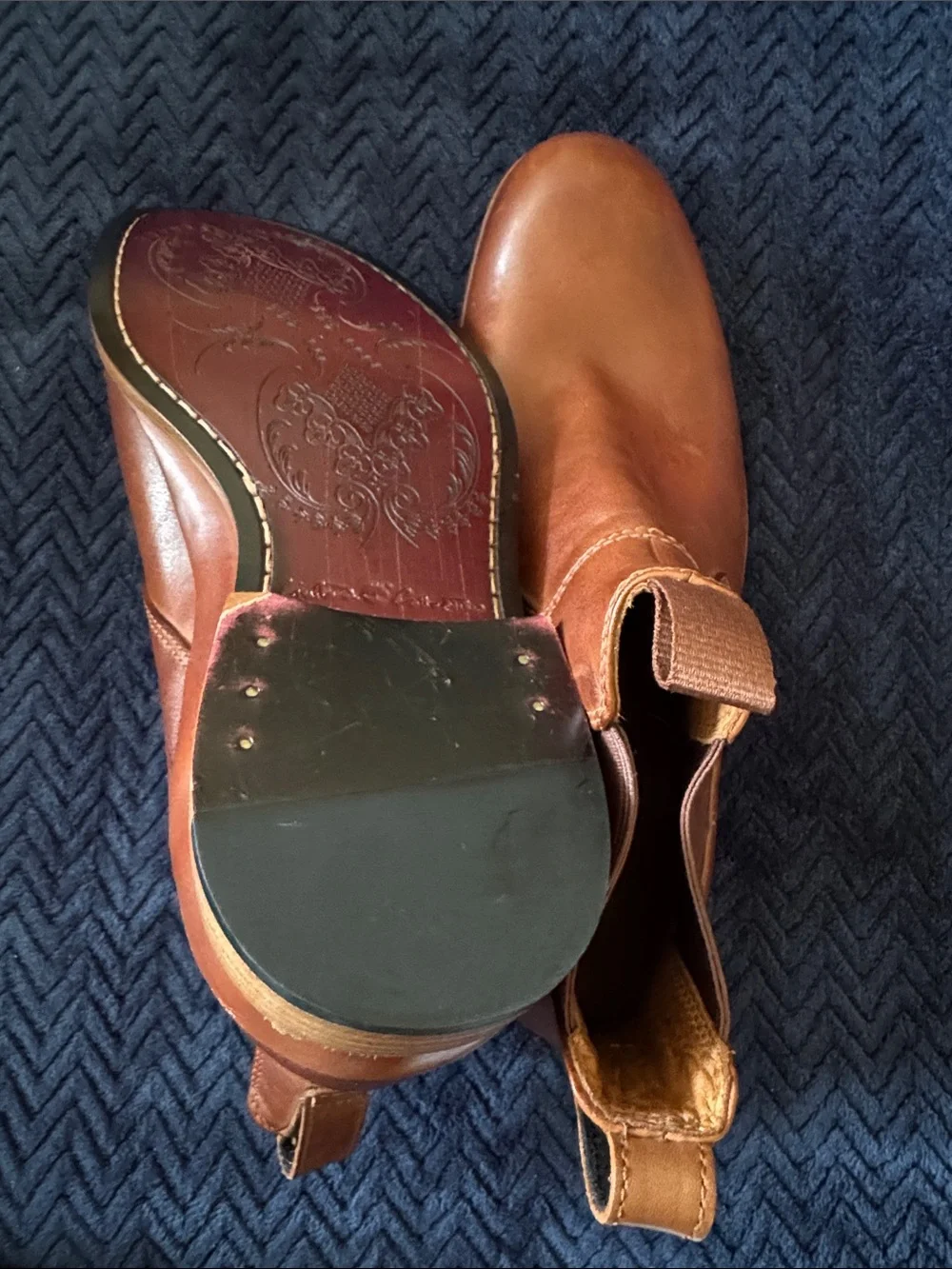 NWT! Timberland Men's Brown Chelsea Leather Boots - Slip-On Dress Casual